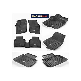 Thảm lót sàn xe ô tô Lincoln MKX 2011 - đến nay Nhãn hiệu Macsim 3W chất liệu nhựa TPE đúc khuôn cao cấp - màu đen.,