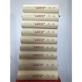 (Bìa cứng) Văn kiện Liên khu uỷ Việt Bắc 1946-1956 (trọn bộ 9 tập)