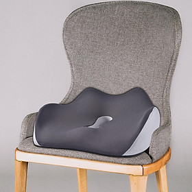 Memory Foam Seat Cushion, Office Chair Cushion, Long Time Sitting, Soft Ergonomic Support Portable for Driving, Computer Desk Chair