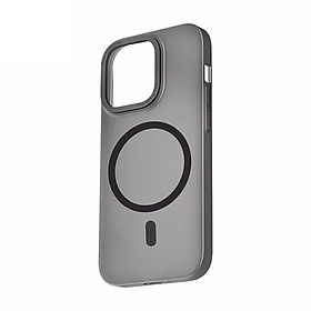 Hình ảnh Ốp lưng chống sốc cho iPhone 14 Plus (6.7 inch) hỗ trợ sạc Maqsafe hiệu WIWU PC Ultra-thin Frosted Magnetic Case (mặt lưng nhám mờ, gờ bảo vệ Camera 0.5mm) - hàng nhập khẩu