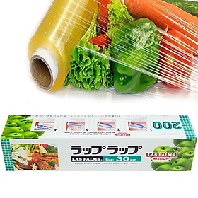 Mua NgocTrinh Store Official - Màng bọc bảo quản thực phẩm tủ lạnh dùng trong lò vi sóng hâm nóng thực phẩm 30cmx200 LasPlams (Chính hãng)