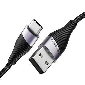 Mua Cáp USB-A sang Type C sạc nhanh 2M màu Xám Ugreen UC60206ED022 Hàng chính hãng