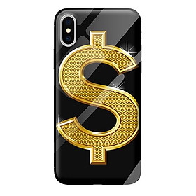 Ốp kính cường lực cho iPhone XS nền money1 - Hàng chính hãng