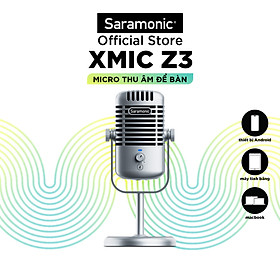 Mua Micro Saramonic để bàn USB Xmic Z3 - Dành cho các thiết bị Android  máy tính bảng  laptop - Hàng chính hãng