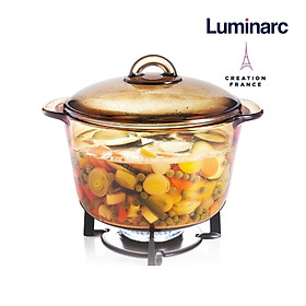 Nồi thủy tinh 5L Luminarc Amberline Granite (Bảo hành 10 năm)