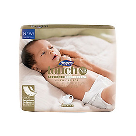 Tã Dán Drypers Touch Newborn NB80 (80 Miếng)