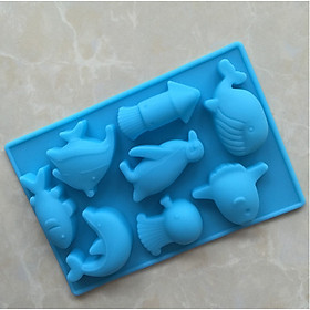 Mua Khuôn silicon dẻo 3D  4D đổ Socola  Thạch  Đá  Kẹochipchip  Pudding tạo hình cute GD311-Khuondeo