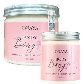 Kem Body Bông ONAYA Dưỡng Trắng Da