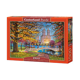 Xếp hình puzzle Autumn Stroll, Central Park 1500 mảnh CASTORLAND C-151844