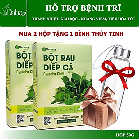 Bột Diếp Cá Behena thanh lọc cơ thể, hỗ trợ ngăn ngừa táo bón, trĩ