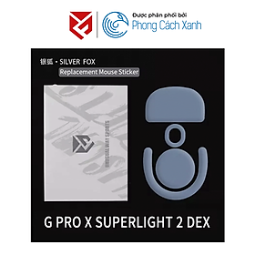 Mua Feet chuột PTFE Unusual Way Sport Silver Fox dành cho Logitech G Pro X Superlight 2 DEX (1 bộ) - Hàng Chính Hãng