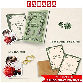 Sách - Define The Relationship - Định Rõ Mối Quan Hệ - Tập 1 - Bản Đặc Biệt - Bìa Cứng - Tặng Kèm Bookmark + Thiệp Giấy Ngọc Trai Phủ Nhũ + Móc Khóa Chibi