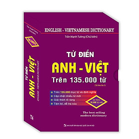 Từ Điển Anh - Việt Trên 135.000 Từ (Bìa cứng)