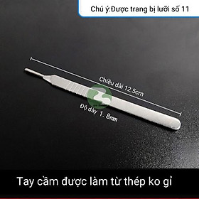 Dao mổ thú y DOCTORE Kèm 10 lưỡi dao số 23