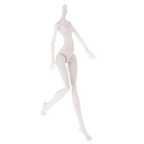 1/6 BJD Nude Female Body Model For  Girl Dolls Custom Supplies