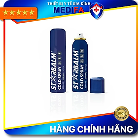 Chai xịt lạnh giảm đau Starblam hỗ trợ giảm đau nhức và chấn thương