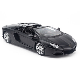 Mô Hình Xe Lamborghini Aventador LP700-4 Roadster Black 1:24 Maisto MH-31504