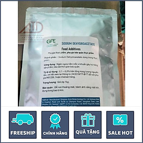 Mua SODIUM DEHYDROACETATE (E266)-PHỤ GIA BẢO QUẢN BÁNH  ĐỒ UỐNG  THỊT CHẾ BIẾN G. F. E SODIUM DEHYDROACETATE Phụ gia bảo quả