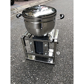 Mua Máy đánh ruốc  xay thịt cá đa năng 2kg/mẻ khung nồi inox