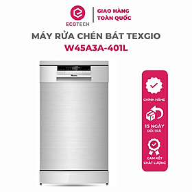 Mua MÁY RỬA BÁT TEXGIO 9 BỘ - TG-W45A3A/401L – ĐIỀU KHIỂN CƠ- 6 CHẾ ĐỘ RỬA - CHỨC NĂNG DELAY - CHỨC NĂNG RỬA BÁN TẢI GIÀN TRÊN HOẶC GIÀN DƯỚI - HỆ THỐNG BẢO VỆ CHỐNG RÒ NƯỚC - HỆ THÔNG ĐIỀU CHỈNH GIÁ LINH HOẠT - KHÓA TRẺ EM AN TOÀN - HÀNG CHÍNH HÃNG