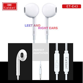 Tai Nghe Nhét Tai Có Dây In Ear Dây Chống Rối Chống Ồn Cho iPhone Huawei Samsung Xiaomi Oppo Vivo - Hàng Chính Hãng