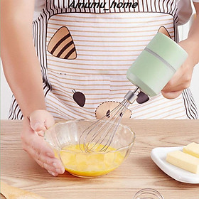Mua Máy Đánh Trứng  Bọt Sữa Cà Phê Kem Cầm Tay 3 Tốc Độ 2 Đầu Đánh sạc pin tích điện