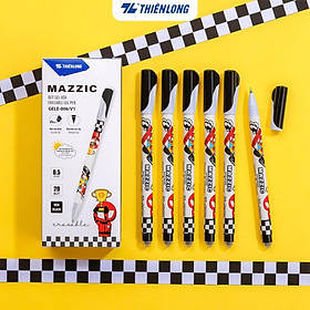 Bút gel xóa được Mazzic Thiên Long GELE-006/V1 - Đen