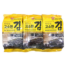 Rong Biển Tẩm Gia Vị Ăn Liền Ottogi (4.2G x 3 Gói)