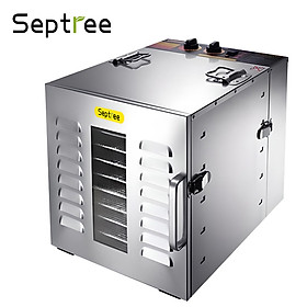 Mua Máy sấy thực phẩm chuyên nghiệp dung tích lớn 59 lít 10 khay thương hiệu Mỹ Septree ST-01 - Hàng Nhập Khẩu
