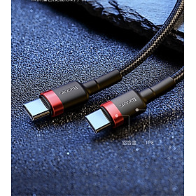 Mua Dây Cáp Sạc Nhanh Type C To Type C 100W/60W Baseus Dây Dù Chống Đứt/Rối -Dùng Cho Macbook/Ipad/Máy Tính -Hàng Chính Hãng
