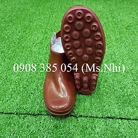 Mua Ủng ngắn cổ đi mưa chất liệu nhựa dẻo siêu bền- Hình thật