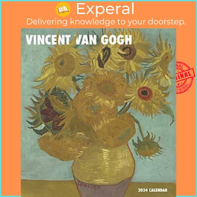 Hình ảnh Sách - Vincent van Gogh 2024 Wall Calendar by Vincent Van Gogh (UK edition, paperback)