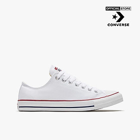 CONVERSE - Giày sneakers cổ thấp unisex Chuck Taylor All Star Classic M7652C-00W0_WHITE