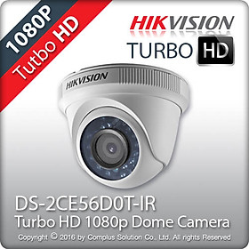 Mua Camera HD-TVI Dome hồng ngoại 2CE56D0T 2.0 Megapixel HIKVISION - Hàng chính hãng
