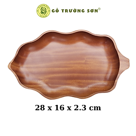 Mua Khay Gỗ Xà Cừ Decor Hình Chiếc Lá - Đồ Gia Dụng Gỗ Thương Hiệu Trường Sơn