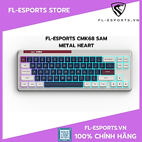 Mua Bàn phím cơ không dây FL-Esports CMK68SAM Metal Heart 3 Mode - Hàng chính hãng
