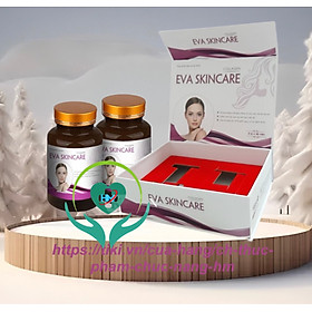 ￼EVA SKINCARE Vinaphar Viên Uống Đẹp Da -Hộp 60 Viên -Bổ sung chất chống oxy hóa, hạn chế lão hóa da, bảo vệ da