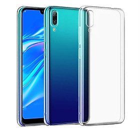 Ốp lưng silicone dẻo trong suốt dành cho Huawei Y7 Pro 2019