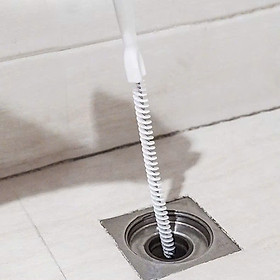 Chổi que dụng cụ Thông Tắc Đường Ống Bồn Rửa bát Bàn Chải Xoắn Gắp Tóc Lông Bồn Rửa Mặt Lavabo Gắp Rác que Thông Cống Bồn Rửa Bát phòng tắm