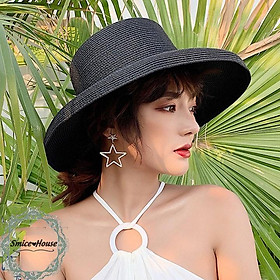NÓN CÓI LỒNG ĐÈN, MŨ CHUÔNG VÀNH RỘNG ĐI BIỂN CHỐNG NẮNG CHỤP HÌNH PHONG CÁCH HÀN - SMICE HOUSE