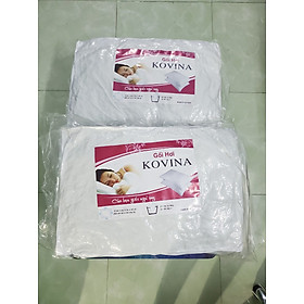 Mua (BỘ 2 GỐI) bộ 2 gối nằm gòn cao cấp  gòn 3d  kích thước 40x60cm