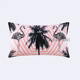 Mua Vỏ gối tựa cò đen FLAMINGO  30*50 2444Đ