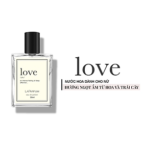 Nước hoa lá house love 3ml/10ml/30ml