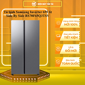 Mua Tủ lạnh Samsung Inverter 655 lít Side By Side RS70F65Q3TSV - HÀNG CHÍNH HÃNG - CHỈ GIAO HCM