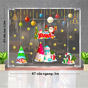Mua Decal trang trí NOEL 2024 combo số 53