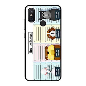 Ốp lưng dành cho điện thoại Xiaomi Mi 8 DOG Collection