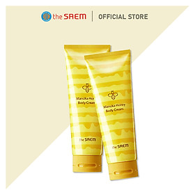 Kem Dưỡng Thể Trắng Da the SAEM Care Plus Manuka Honey Body Cream 230ml