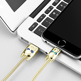 Mua Cáp sạc nhanh 2.4A Hoco U30 cho ai phôn   ai pad dây dài 1 2M - Hàng Chính Hãng