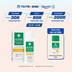 Kem chống nắng cho da dầu mụn Acnes Blemish Control Sunscreen 50g