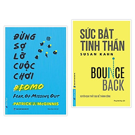 Combo Đừng Sợ Lỡ Cuộc Chơi (54389) + Sức Bật Tinh Thần (54518) - Bản Quyền